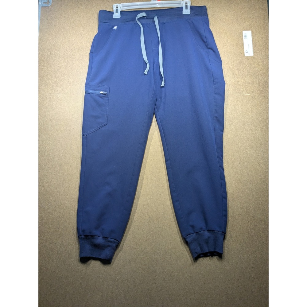 Figs Zamora Jogger Scrub Pants Navy Blue M/P Petite W18SW2005P